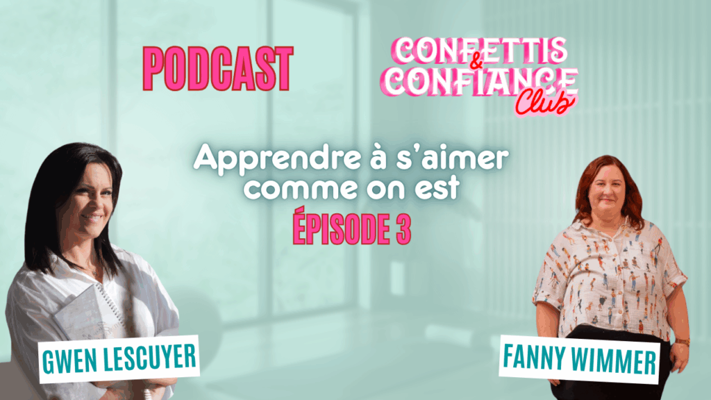 Et si l’amour de soi n’était pas un but… mais une base ? Dans cet épisode puissant et doux, on parle de confiance, de discours intérieur, de vulnérabilité, et de la façon dont Gwen Lescuyer a transformé sa relation à elle-même. Avec une phrase qu’on n’oubliera pas : “On est toutes un peu Beyoncé.”